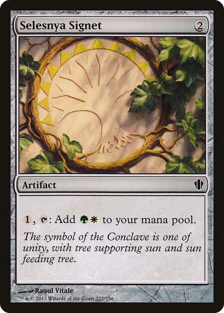 Selesnya Signet (C13-257) [Commander 2013]