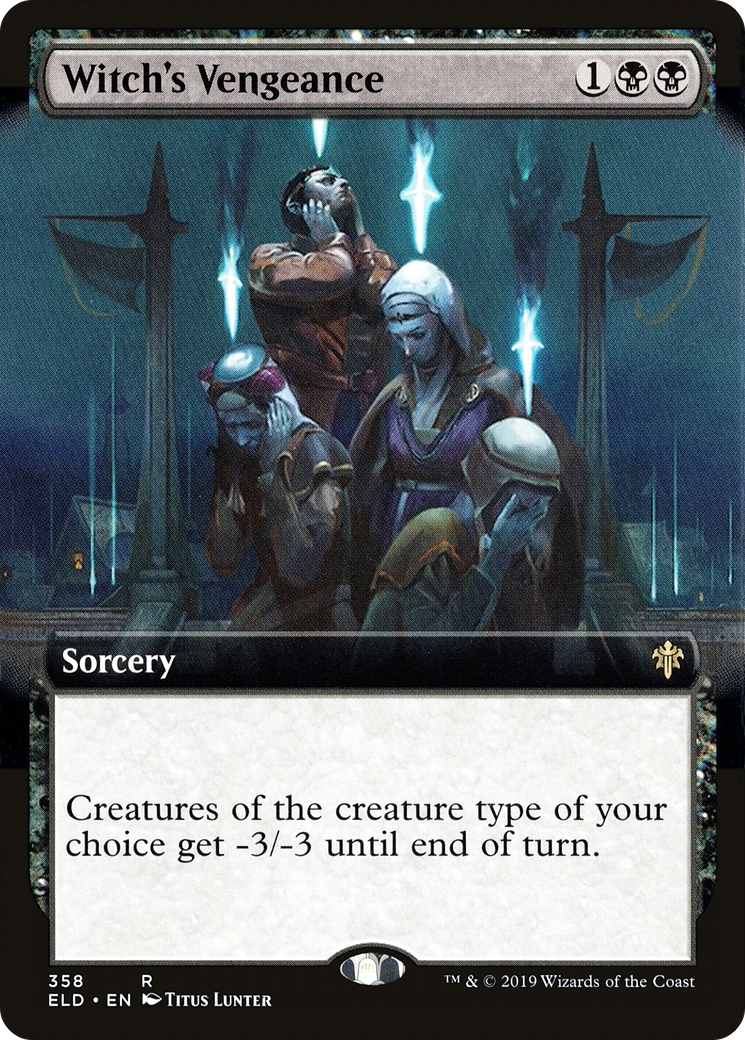 Witch's Vengeance (ELD-358) [Throne of Eldraine]: (Extended Art)