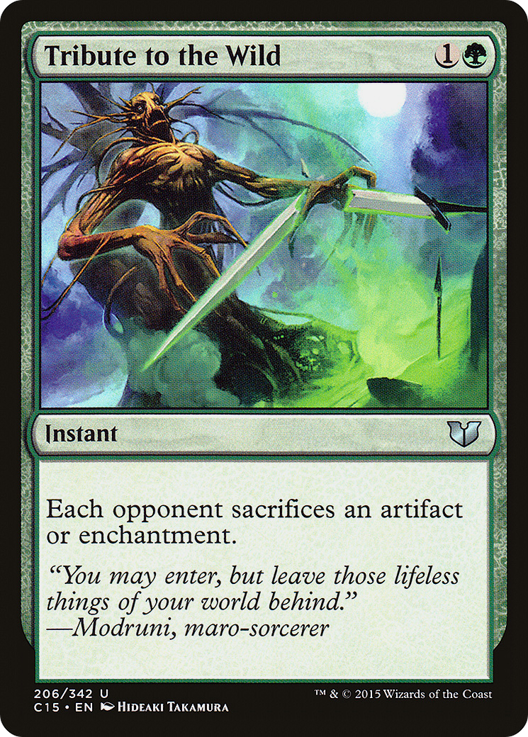 Tribute to the Wild (C15-206) [Commander 2015]
