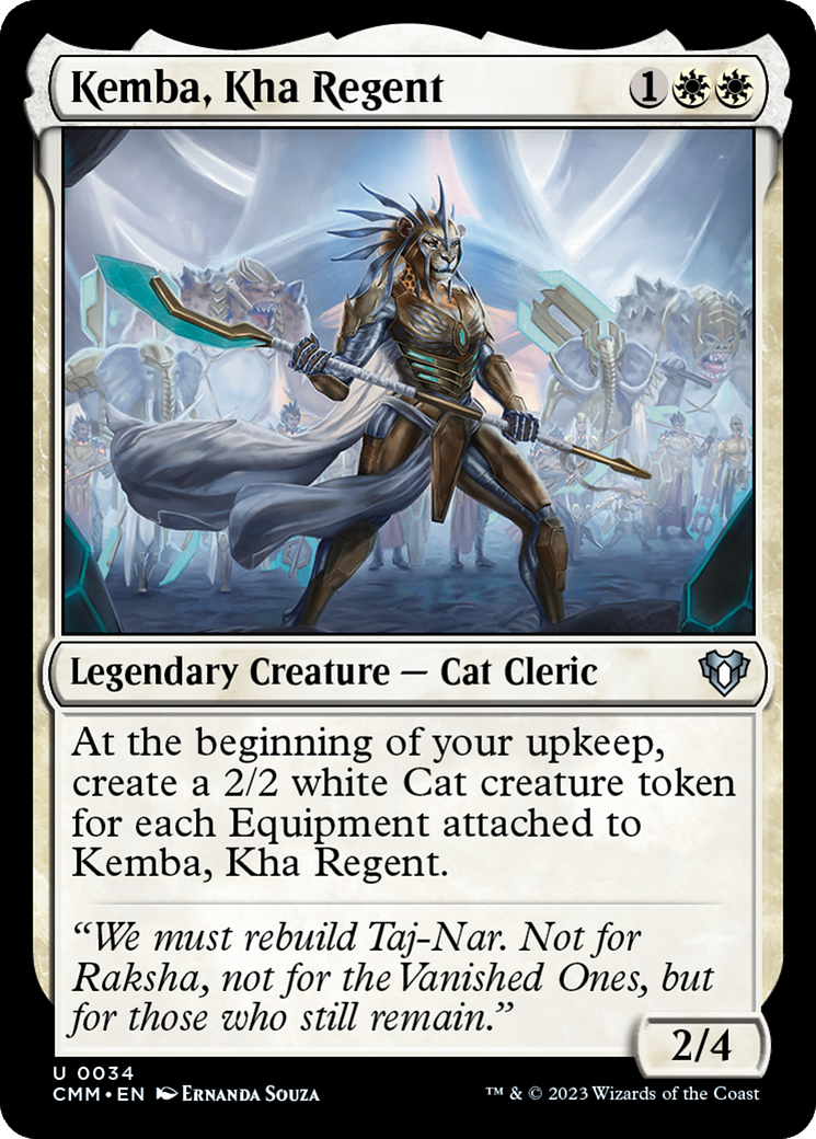 Kemba, Kha Regent (CMM-034) [Commander Masters]