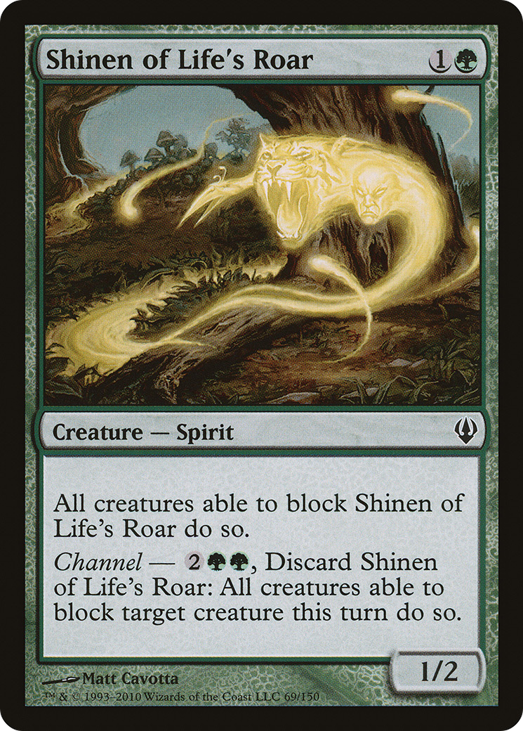 Shinen of Life's Roar (ARC-069) [Archenemy]