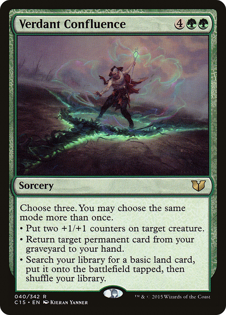 Verdant Confluence (C15-040) [Commander 2015]