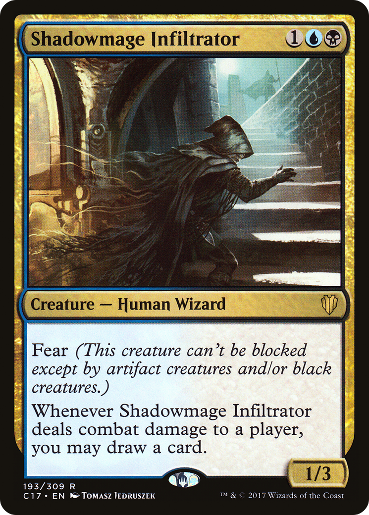 Shadowmage Infiltrator (C17-193) [Commander 2017]