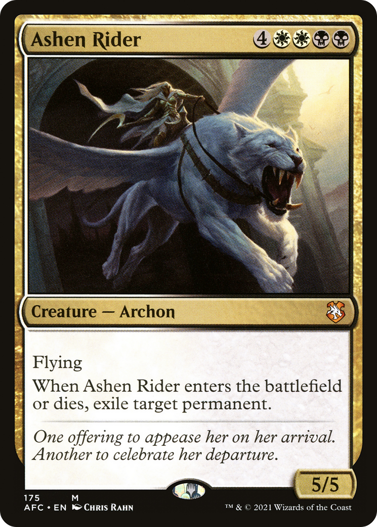 Ashen Rider (AFC-175) [Forgotten Realms Commander]