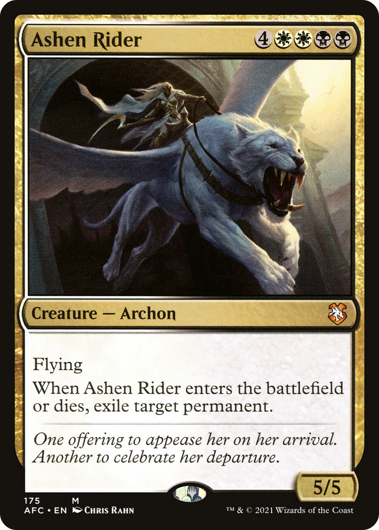 Ashen Rider (AFC-175) [Forgotten Realms Commander]