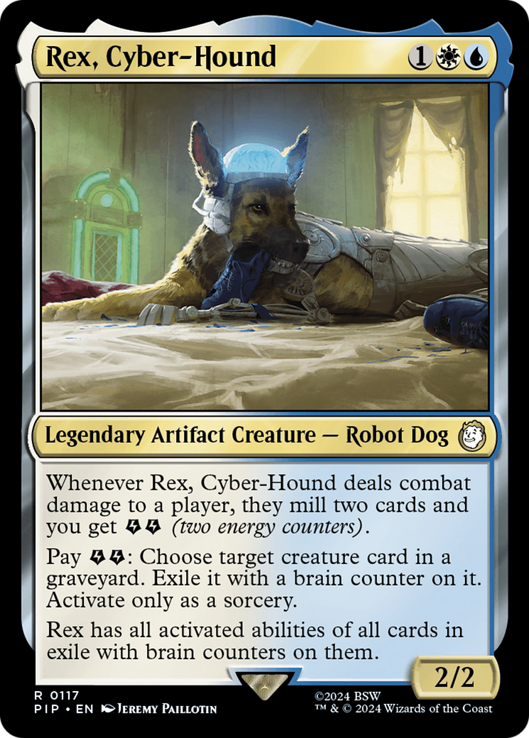Rex, Cyber-Hound (PIP-117) [Fallout] Foil