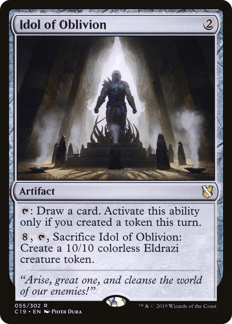 Idol of Oblivion (C19-055) [Commander 2019]