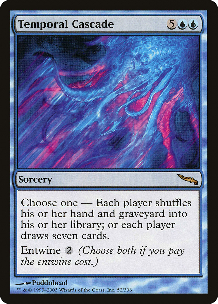Temporal Cascade (MRD-052) [Mirrodin]