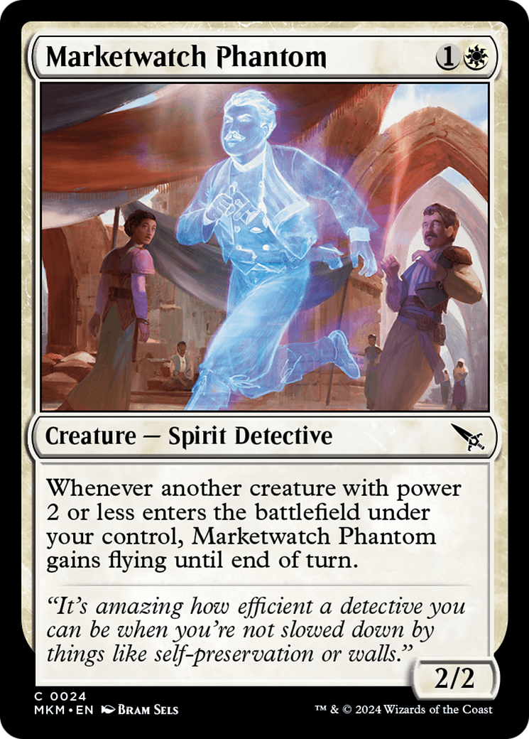Marketwatch Phantom (MKM-024) [Murders at Karlov Manor] Foil