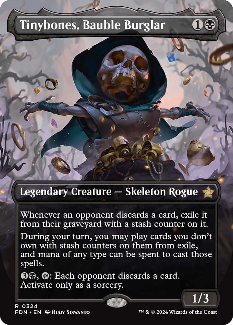 Tinybones, Bauble Burglar (FDN-324) [Foundations] (Borderless)