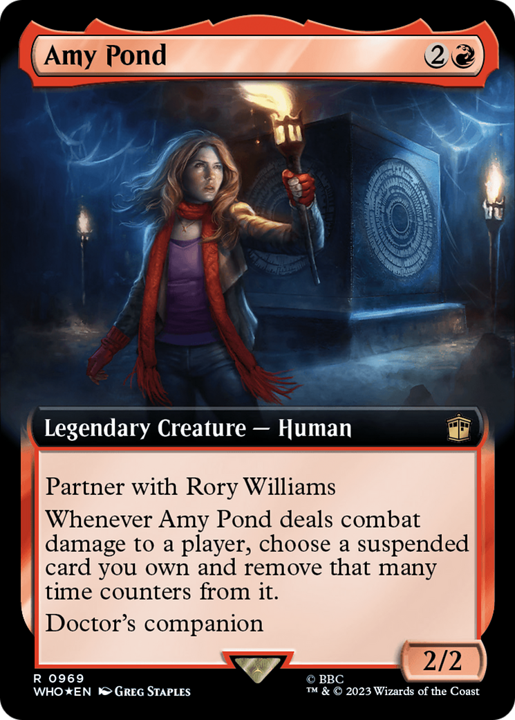 Amy Pond (WHO-969) [Doctor Who]: (Extended Art) Foil