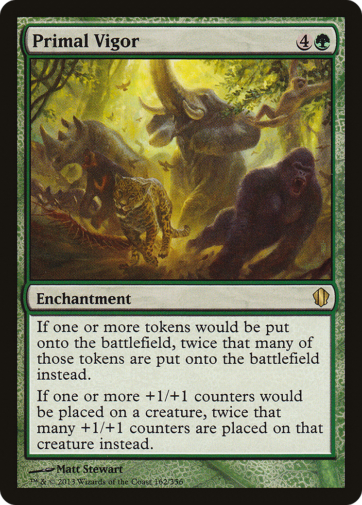 Primal Vigor (C13-162) [Commander 2013]