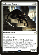 Adorned Pouncer (PRE-02S) [Hour of Devastation Promos] Foil