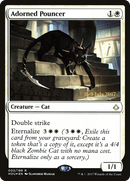 Adorned Pouncer (PRE-02S) [Hour of Devastation Promos] Foil