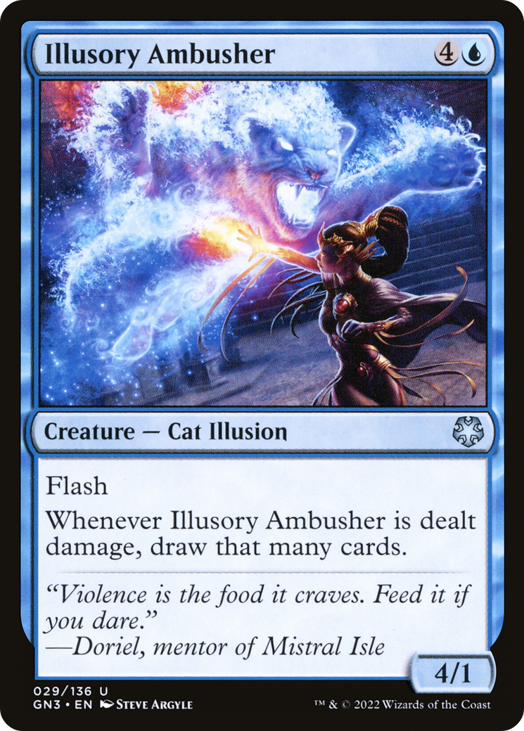 Illusory Ambusher (GN3-029) [Game Night: Free-for-All]