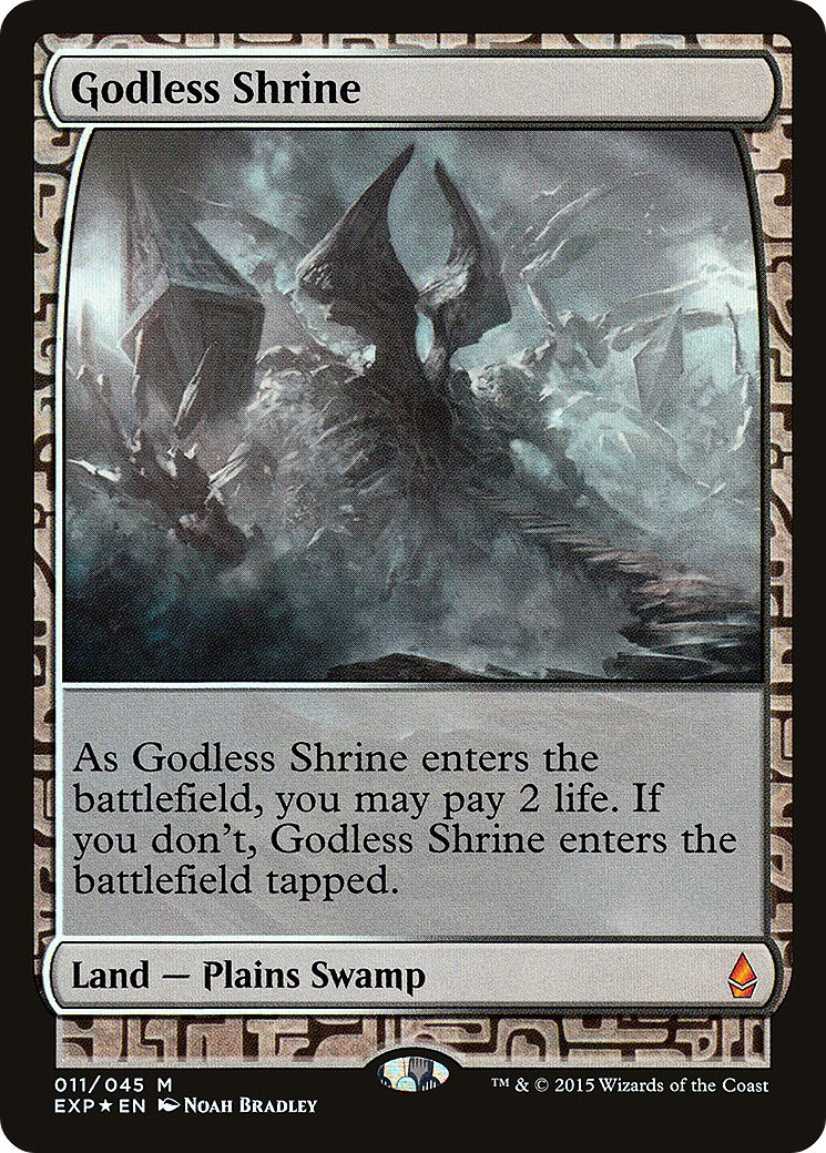 Godless Shrine (EXP-011) [Zendikar Expeditions] Foil