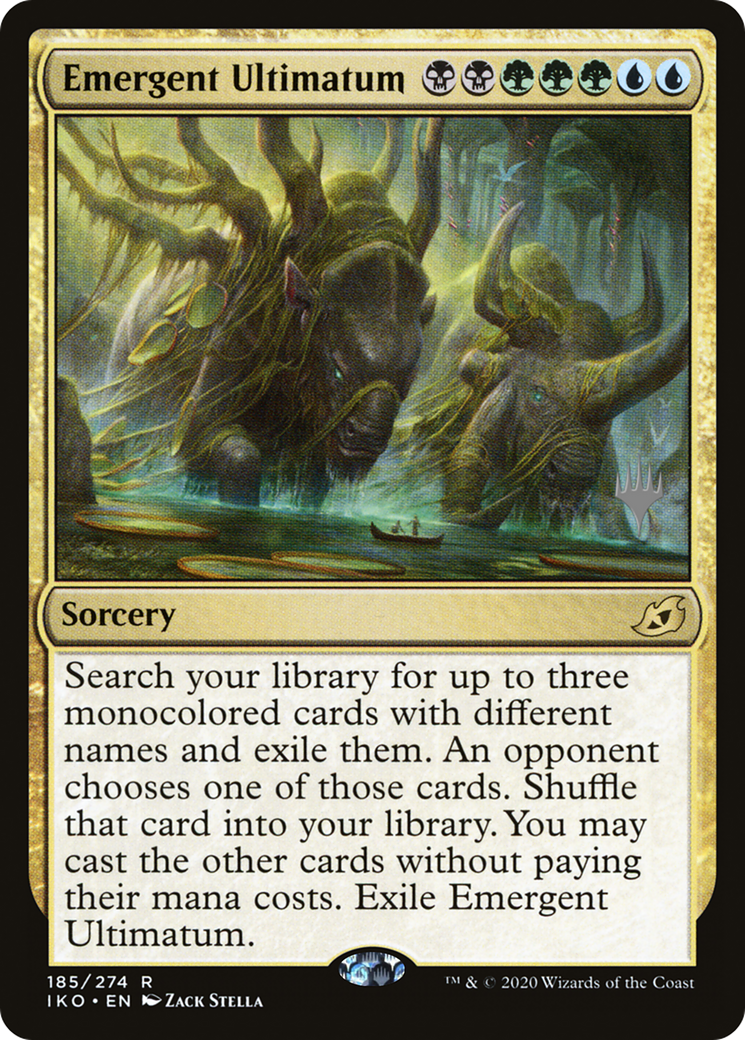 Emergent Ultimatum (PPIKO-185P) [Promo Pack: Ikoria: Lair of Behemoths Promos]