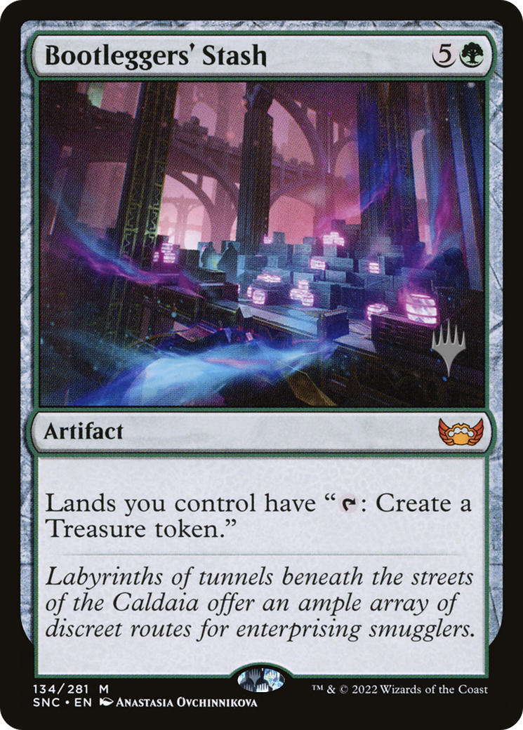Bootleggers' Stash (PPSNC-134P) [Streets of New Capenna Promos]