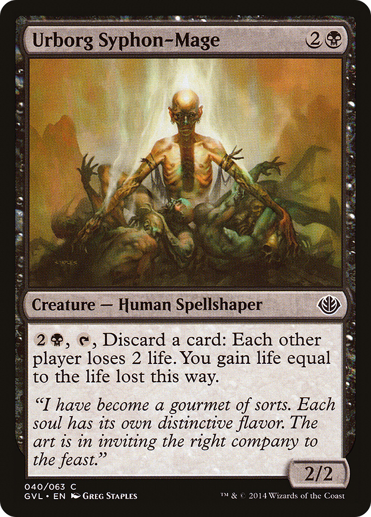 Urborg Syphon-Mage (DD3-040) [Duel Decks Anthology: Garruk vs. Liliana]