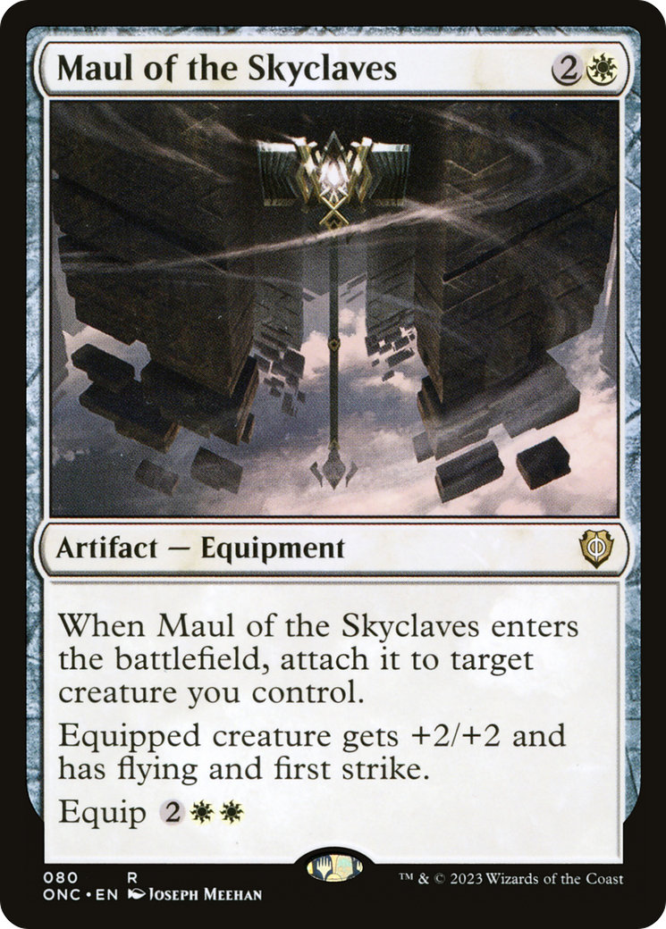 Maul of the Skyclaves (ONC-080) [Phyrexia: All Will Be One Commander]