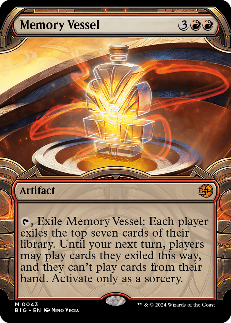 Memory Vessel (BIG-043) [The Big Score]: (Showcase) Foil