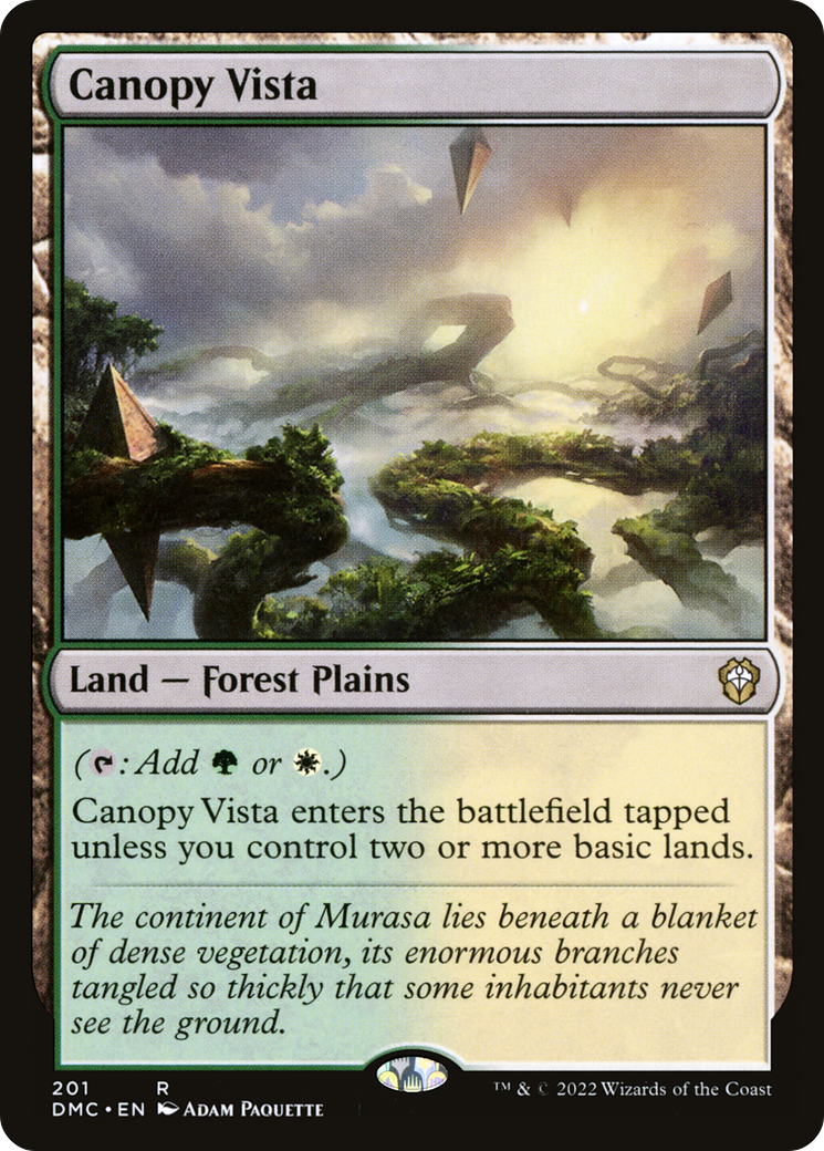 Canopy Vista (DMC-201) [Dominaria United Commander]