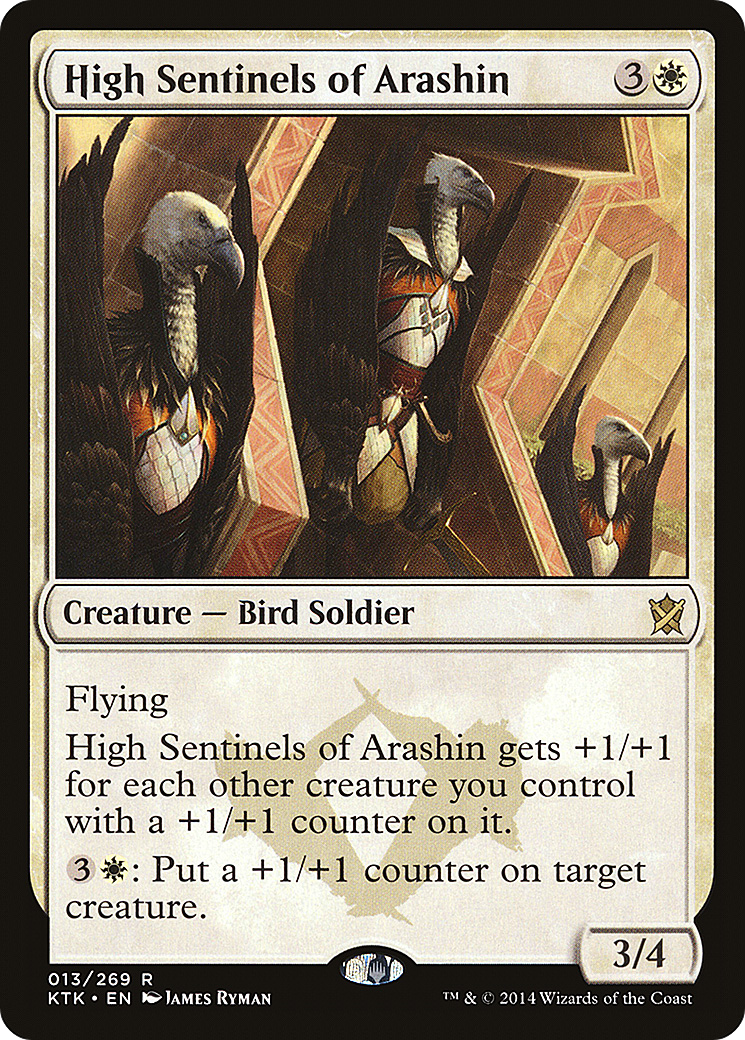 High Sentinels of Arashin (KTK-013) [Khans of Tarkir]