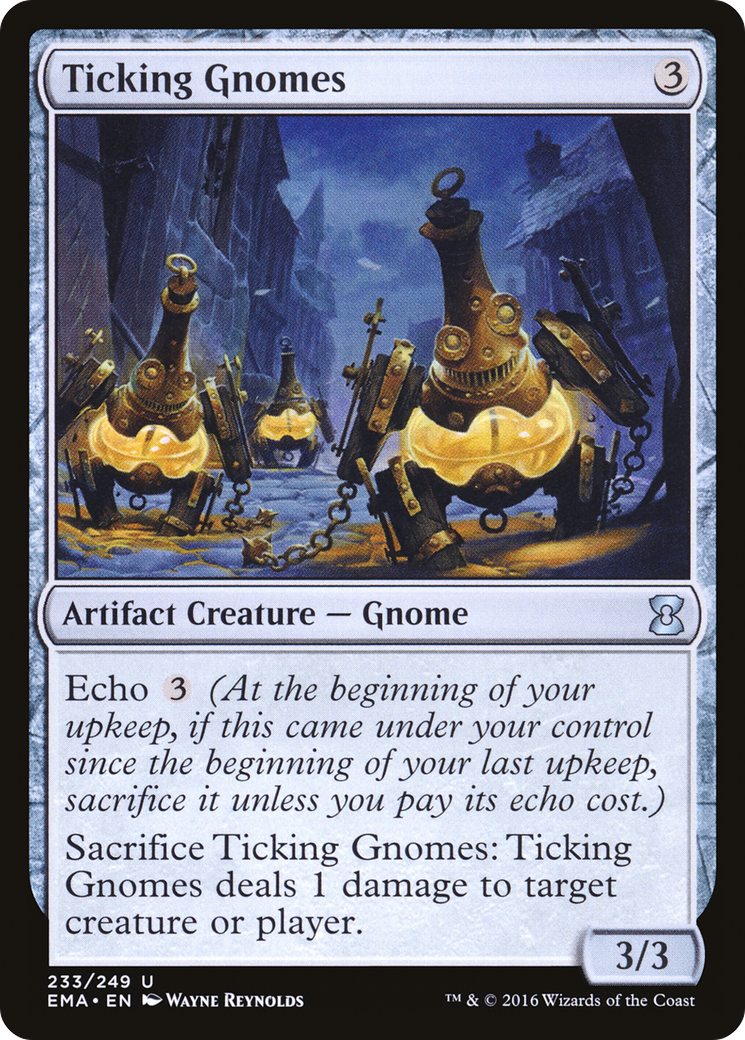 Ticking Gnomes (EMA-233) [Eternal Masters] Foil