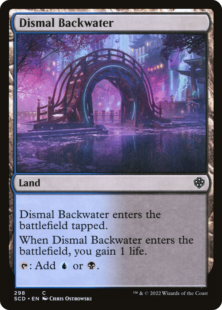 Dismal Backwater (SCD-298) [Starter Commander Decks]