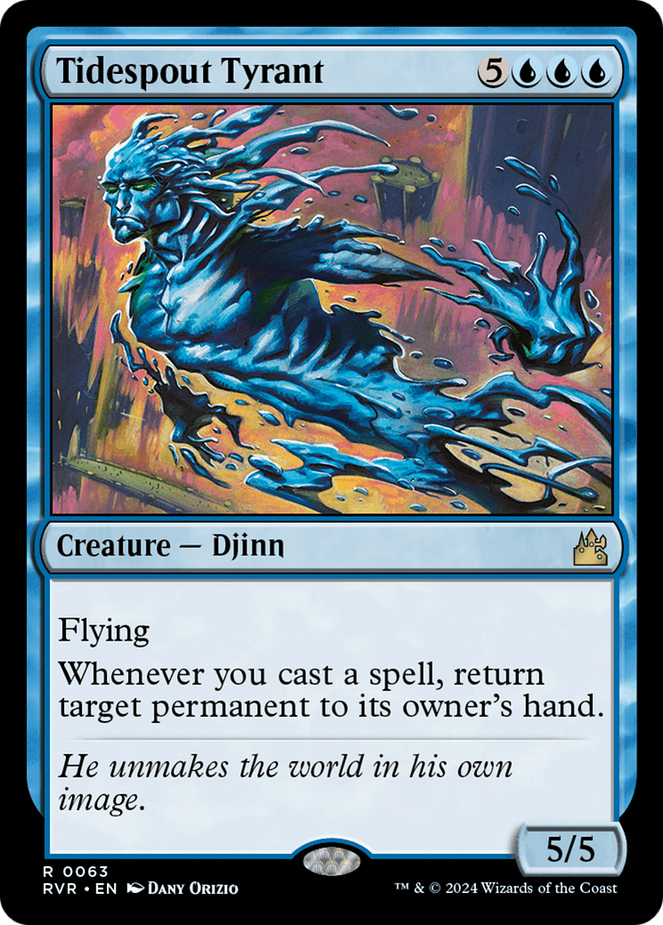 Tidespout Tyrant (RVR-063) [Ravnica Remastered]
