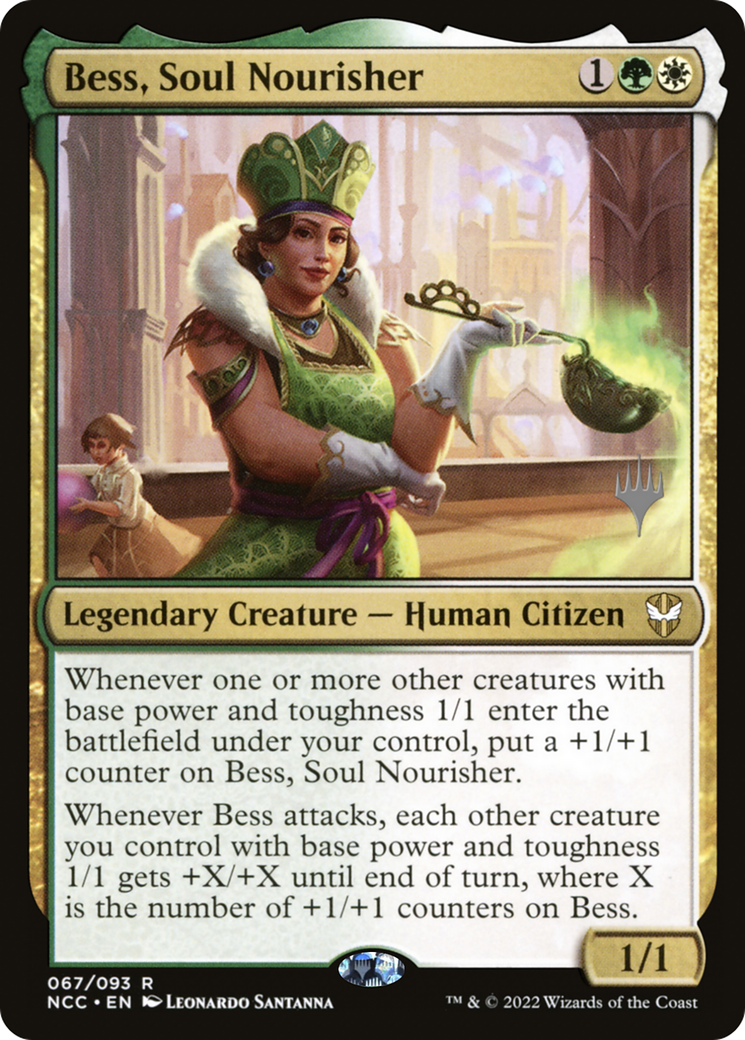 Bess, Soul Nourisher (PPSNC-67P) [New Capenna Commander Promos] Foil