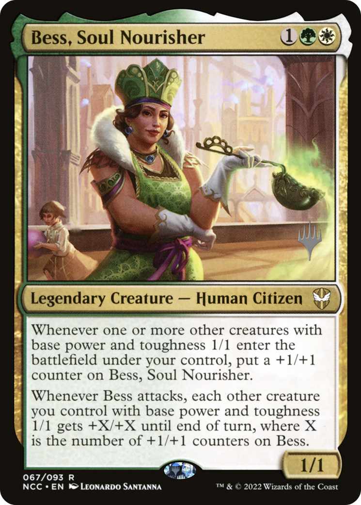 Bess, Soul Nourisher (PPSNC-067) [Promo Pack: New Capenna Commander Promos] Foil