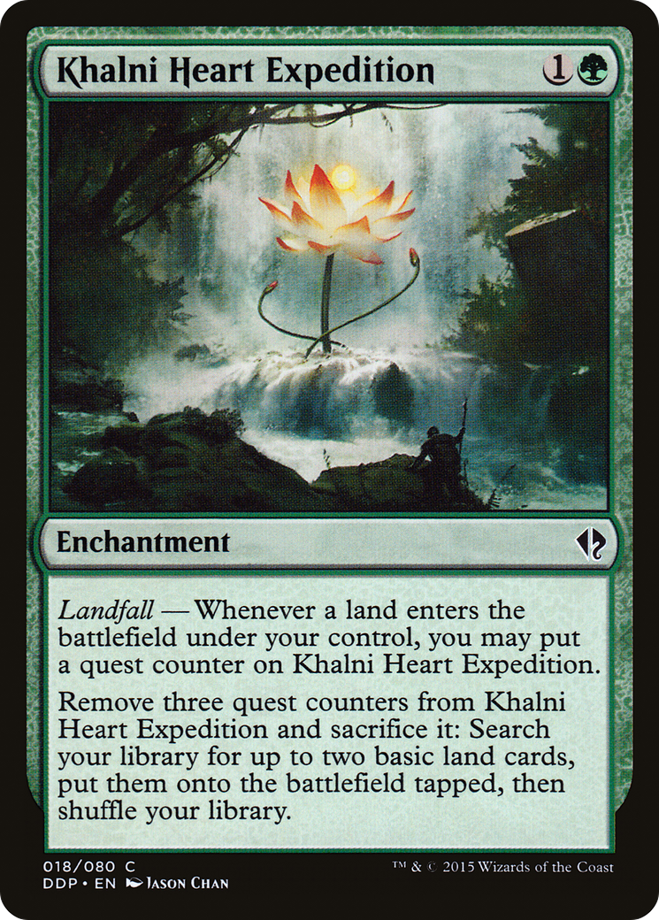 Khalni Heart Expedition (DDP-018) [Duel Decks: Zendikar vs. Eldrazi]