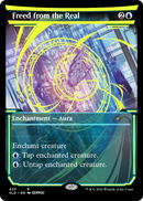 Freed from the Real (Neon Yellow) (SLD-425) (Showcase) [Secret Lair Drop] Foil