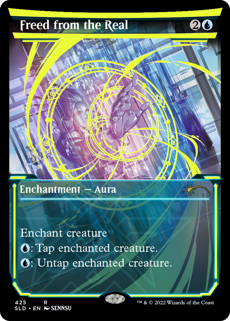 Freed from the Real (SLD-425) [Secret Lair Drop]: (Showcase) Foil