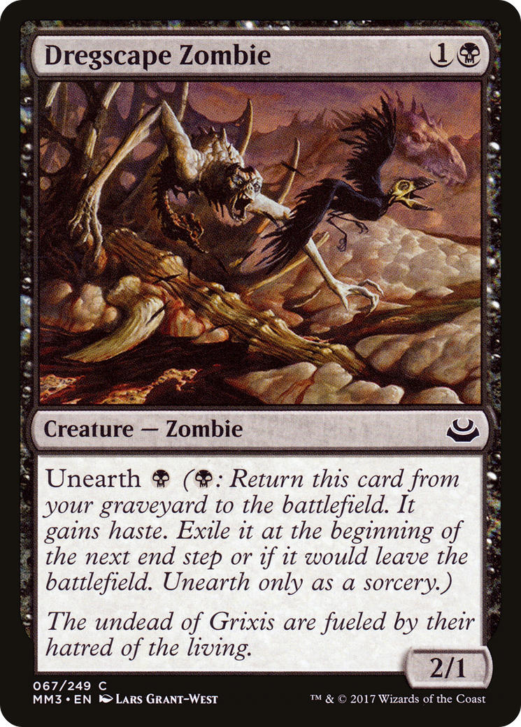 Dregscape Zombie (MM3-067) [Modern Masters 2017]