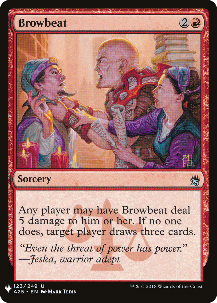 Browbeat (LIST-A25-123) [The List]