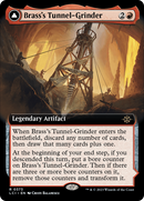 Brass's Tunnel-Grinder // Tecutlan, the Searing Rift (LCI-373) [The Lost Caverns of Ixalan]: (Extended Art)