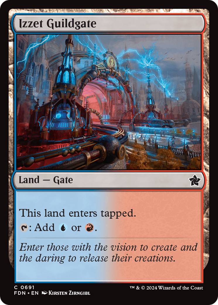 Izzet Guildgate (FDN-691) [Foundations]