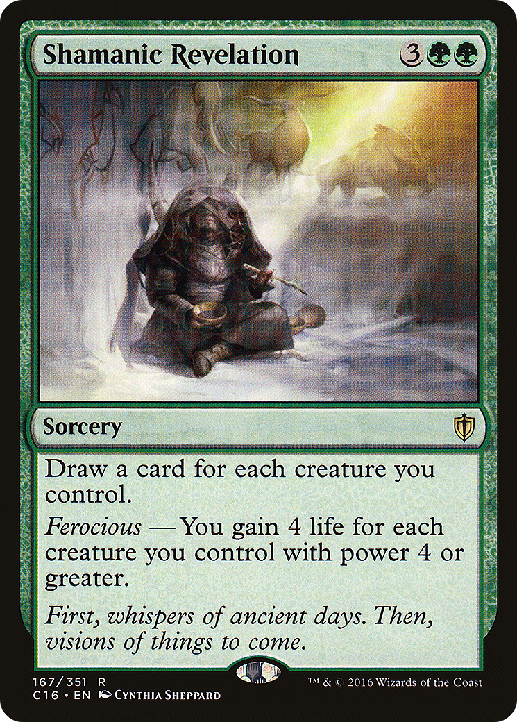 Shamanic Revelation (C16-167) [Commander 2016]