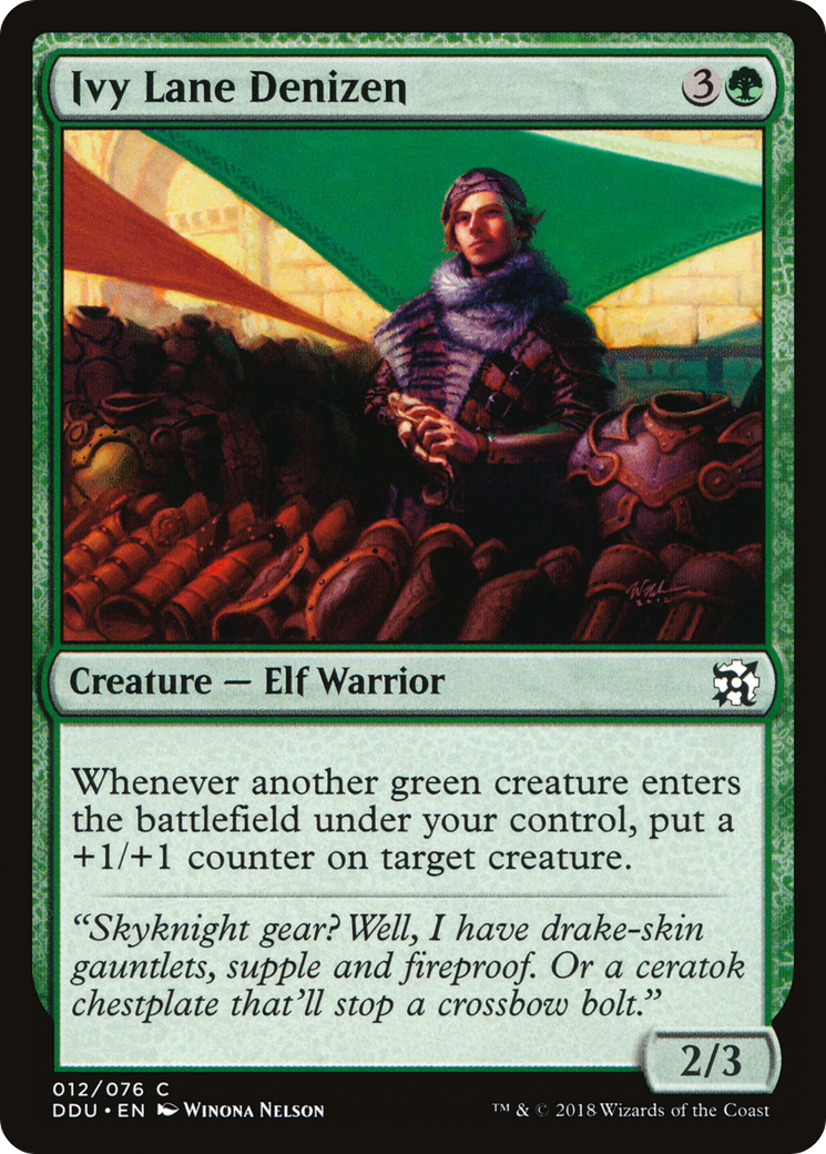 Ivy Lane Denizen (DDU-012) [Duel Decks: Elves vs. Inventors]