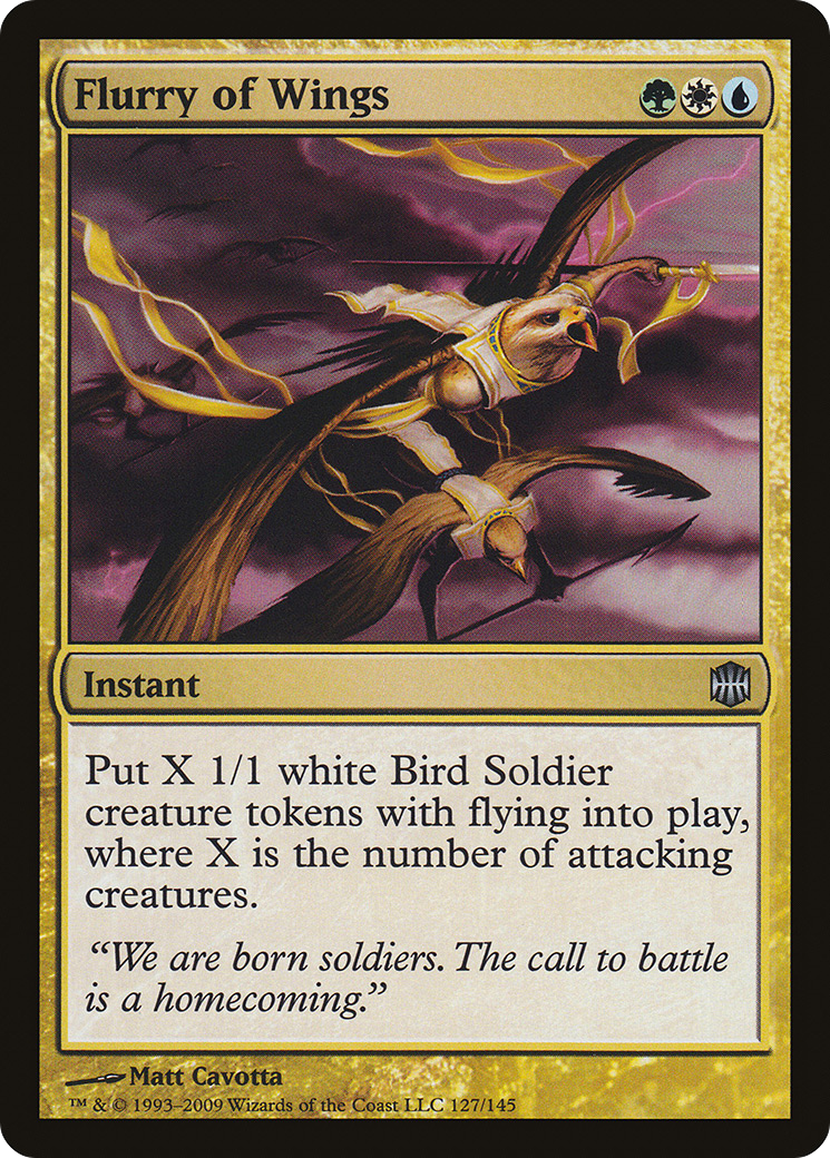Flurry of Wings (ARB-127) [Alara Reborn]