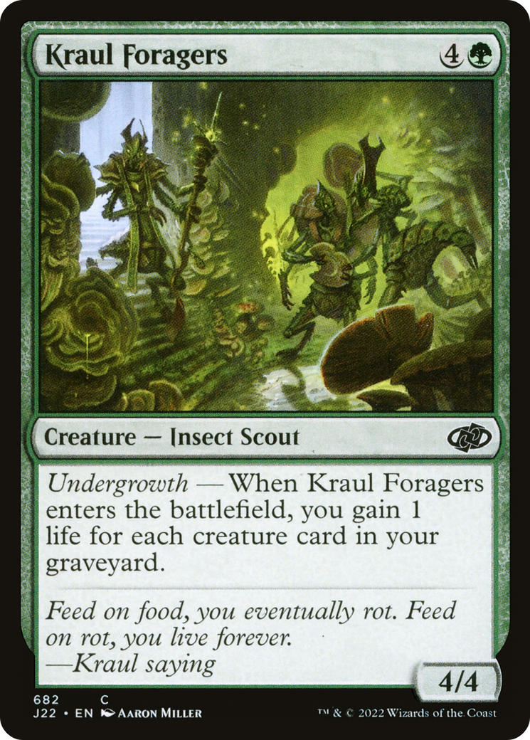 Kraul Foragers (J22-682) [Jumpstart 2022]