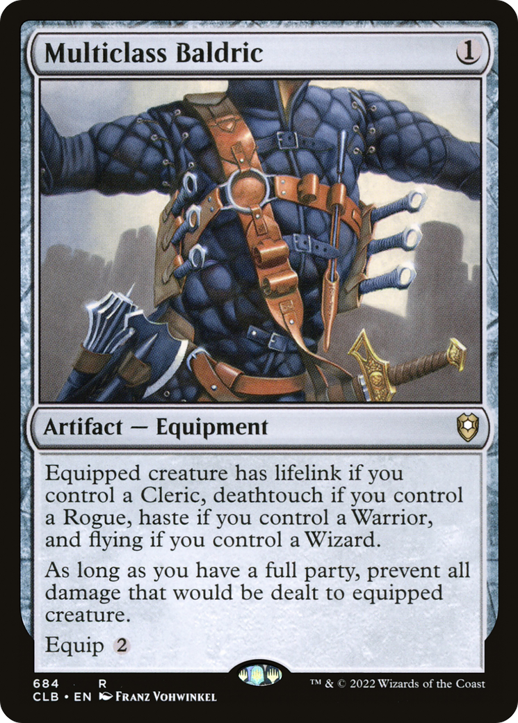 Multiclass Baldric (CLB-684) [Commander Legends: Battle for Baldur's Gate]