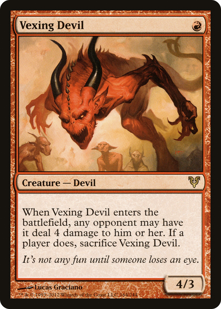 Vexing Devil (AVR-164) [Avacyn Restored]