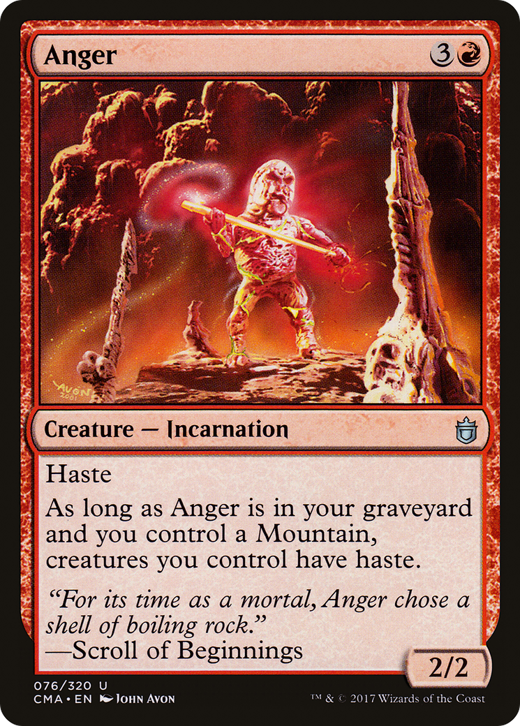 Anger (CMA-076) [Commander Anthology]