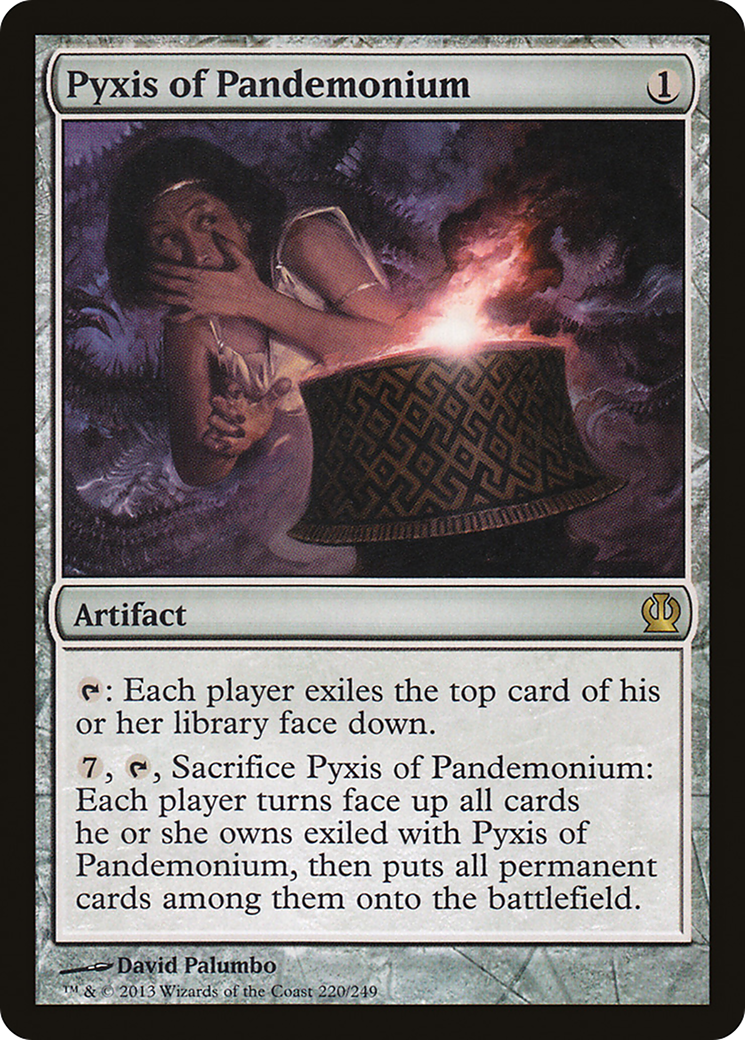Pyxis of Pandemonium (THS-220) [Theros] Foil
