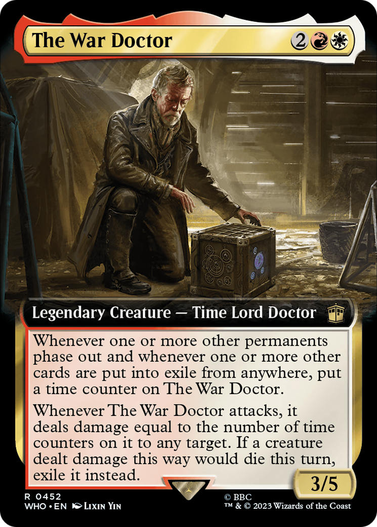 The War Doctor (WHO-452) [Doctor Who]: (Extended Art) Foil