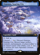 Otawara, Soaring City (Extended Art) (NEO-503) [Kamigawa: Neon Dynasty]