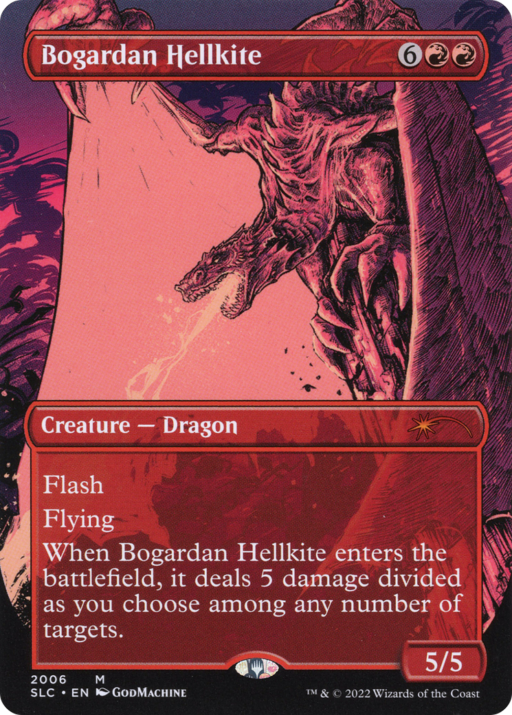 Bogardan Hellkite (SLC-2006) (Borderless) [Secret Lair Countdown Kit]